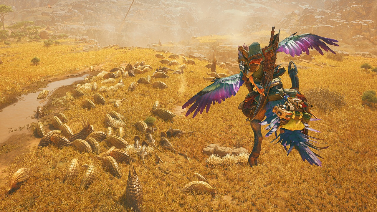 Monster Hunter Wilds landscape showing vast open environments