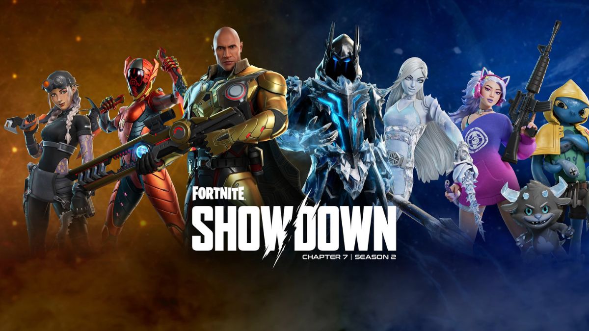 Fortnite Chapter 7 Season 2 Battle Pass featuring The Foundation and Bugs Bunny