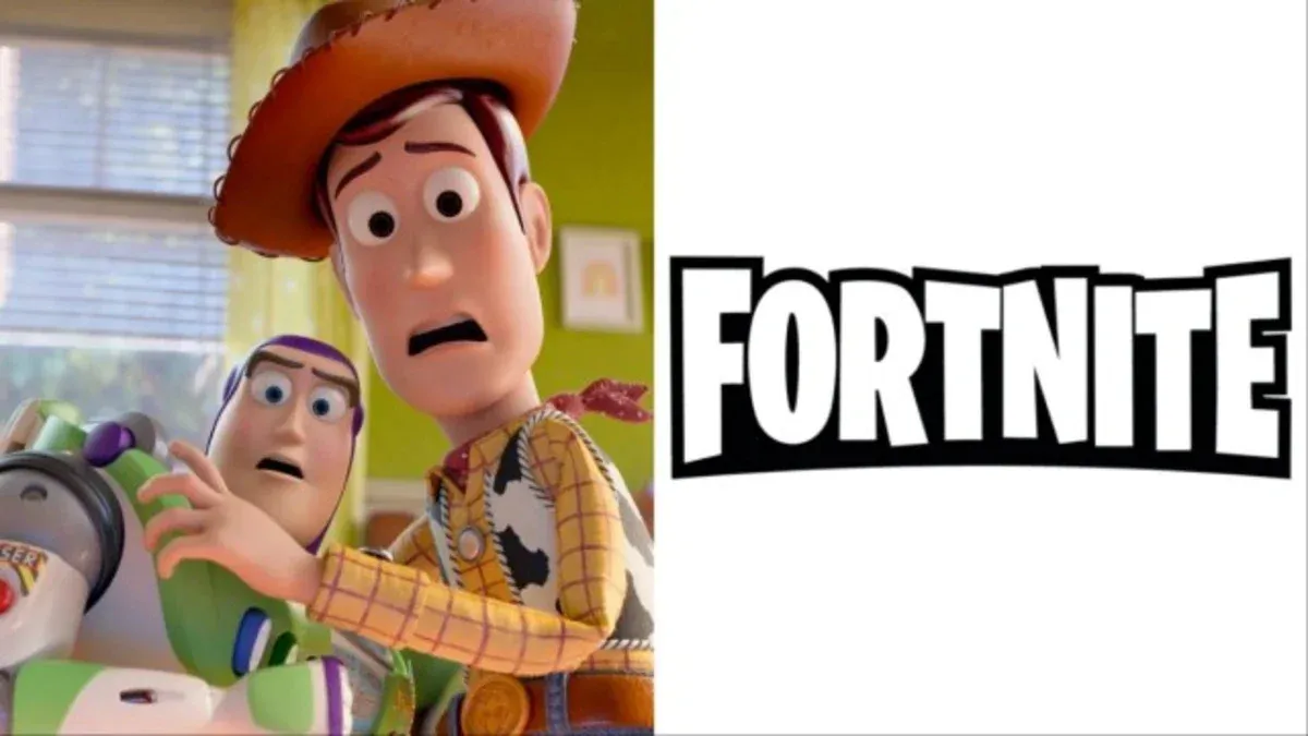 Fortnite Toy Story crossover promotional art showing the leaked collaboration