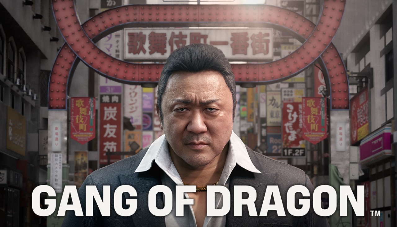 Gang of Dragon key art showing protagonist Shin Ji-seong in Kabukicho