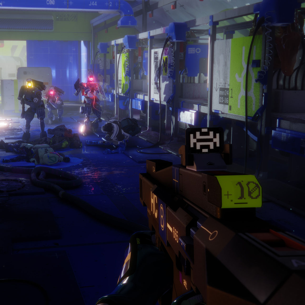 Marathon gameplay showing its sci-fi extraction shooter combat — the game's one-strike anti-cheat policy has been held up as a model for how to handle cheaters