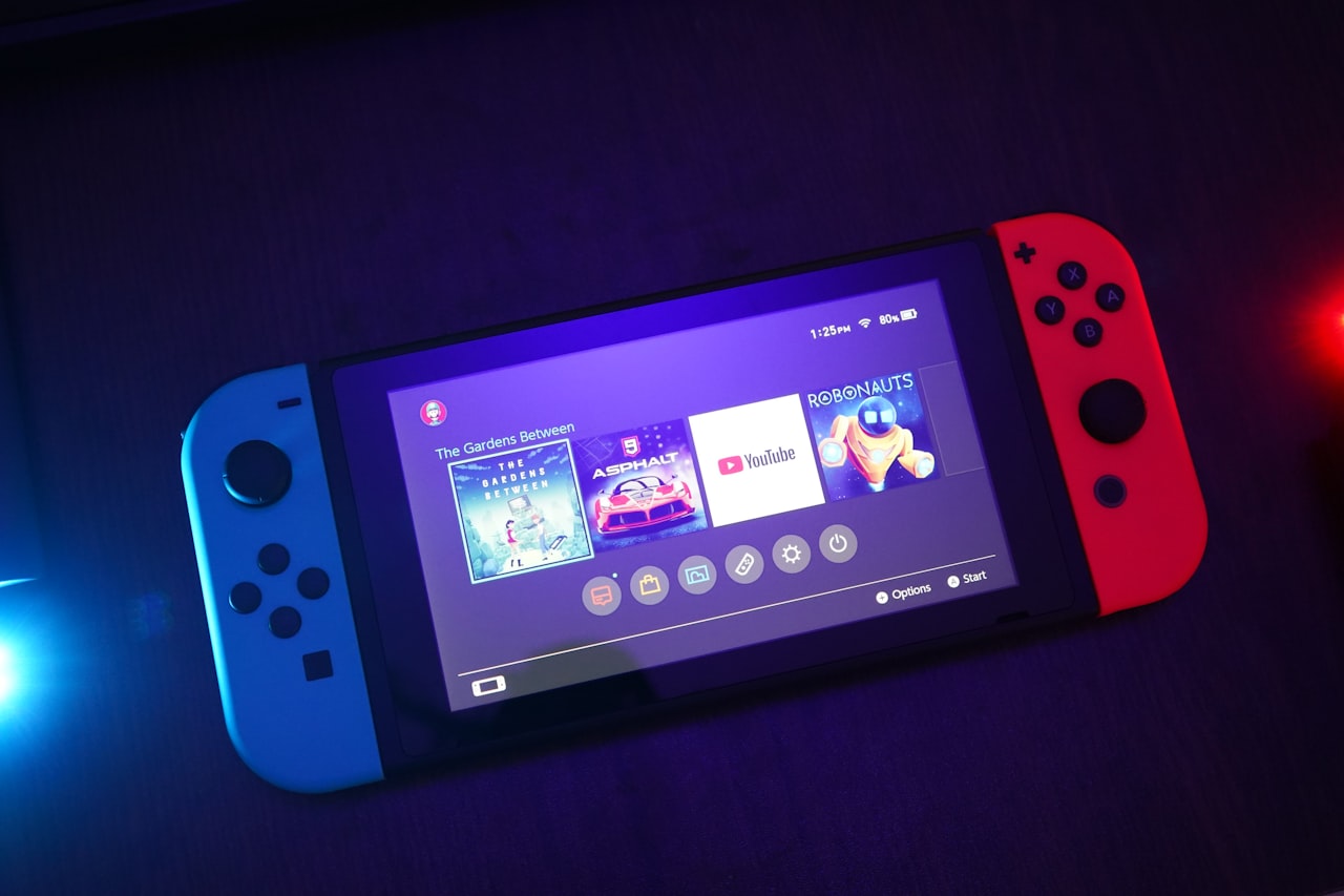 Nintendo Switch console — the Switch 2 revision will feature a user-accessible battery compartment